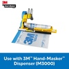 image:image3M HandMasker Contractors Plastic Film 108 in x 90 Feet Unfolds to Full Width Contains Job Site Dust amp Overspray For Painting Drywall Texturing Wall Finishing amp Floor Standing 1 Roll CP99 ft Width Pack of 12