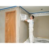 image:image3M HandMasker Contractors Plastic Film 108 in x 90 Feet Unfolds to Full Width Contains Job Site Dust amp Overspray For Painting Drywall Texturing Wall Finishing amp Floor Standing 1 Roll CP99 ft Width Pack of 12