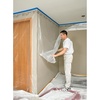 image:image3M HandMasker Contractors Plastic Film 108 in x 90 Feet Unfolds to Full Width Contains Job Site Dust amp Overspray For Painting Drywall Texturing Wall Finishing amp Floor Standing 1 Roll CP99 ft Width Pack of 12
