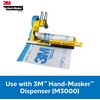 image:image3M HandMasker Contractors Plastic Film 72 in x 90 Feet Unfolds to Full Width Contains Job Site Dust amp Overspray For Painting Drywall Texturing Wall Finishing amp Floor Standing 1 Roll CP64 ft Width