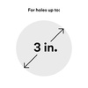 image:image3M High Strength Small Hole Repair Kit4 Piece Set Pack of 12