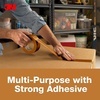 image:image3M MultiUse Colored Duct Tape Brown with Strong Adhesive and WaterResistant Backing MultiSurface 3M Duct Tape for Indoor and Outdoor Use 188 Inches x 20 Yards 1 Roll 3920BR2 Rolls