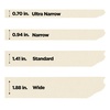 image:imageScotch Contractor Grade Masking Tape 070 in x 6010 yd 1 Roll094 Width Pack of 4