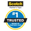 image:imageScotch Contractor Grade Masking Tape Tan Tape for General Use MultiSurface Adhesive Tape 141 Inches x 601 Yards 4 Rolls141 Width