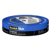 image:imageScotchBlue Original MultiSurface Painters Tape 1 Inch Wide 094 in x 60 Yds 24 Rolls Blue Paint Tape Protects Surfaces and Removes Easily Masking Tape for Indoor and Outdoor Use 209024EC094 Width