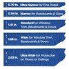 image:imageScotchBlue Original MultiSurface Painters Tape 1 Inch Wide 8 Rolls094 Width Pack of 4