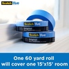 image:imageScotchBlue Original MultiSurface Painters Tape 2 Inch Wide 188 in x 60 Yds 6 Rolls Blue Paint Tape Protects Surfaces and Removes Easily Masking Tape for Indoor and Outdoor Use 209048SC61 Count Pack of 36