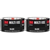 image:image3M Heavy Duty Duct Tape Black 188 in x 20 yd 1 Roll 2120BK2 Rolls