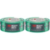 image:image3M MultiUse Colored Duct Tape Green with Strong Adhesive and WaterResistant Backing MultiSurface 3M Duct Tape for Indoor and Outdoor Use 188 Inches x 20 Yards 1 Roll 3920GR2 Rolls