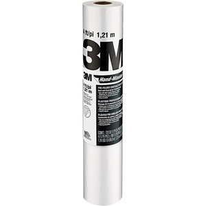 image:image3M HandMasker Contractors Plastic Film 72 in x 90 Feet Unfolds to Full Width Contains Job Site Dust amp Overspray For Painting Drywall Texturing Wall Finishing amp Floor Standing 1 Roll CP64 ft Width Pack of 12