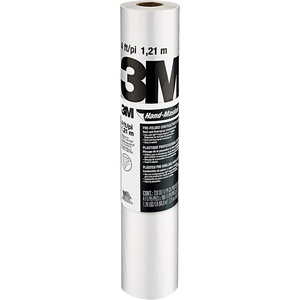 image:image3M HandMasker Contractors Plastic Film 72 in x 90 Feet Unfolds to Full Width Contains Job Site Dust amp Overspray For Painting Drywall Texturing Wall Finishing amp Floor Standing 1 Roll CP64 ft Width