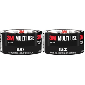 image:image3M Heavy Duty Duct Tape Black 188 in x 20 yd 1 Roll 2120BK2 Rolls