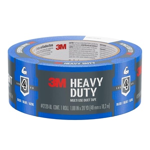 image:image3M Heavy Duty Duct Tape Blue 188 in x 20 yd 1 Roll 2120BL1 Roll
