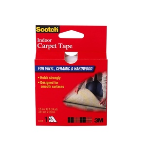 image:imageScotch Indoor Carpet Tape for Vinyl Ceramic amp Hardwood 15 inches by 14 Yards CT2010 1 rollIndoor Carpet tape