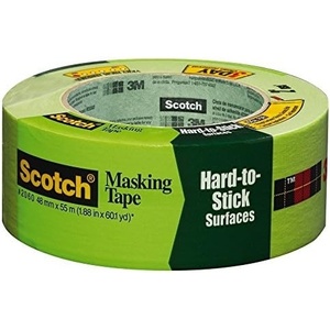 image:imageScotch Rough Surface Painters Tape 1 Inch Wide 1 RollPack of 5
