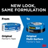 image:imageScotchBlue Original Painters Tape 209024VR4A 094 in x 60 yd 24mm x 548m 4 RollsPack094 Width