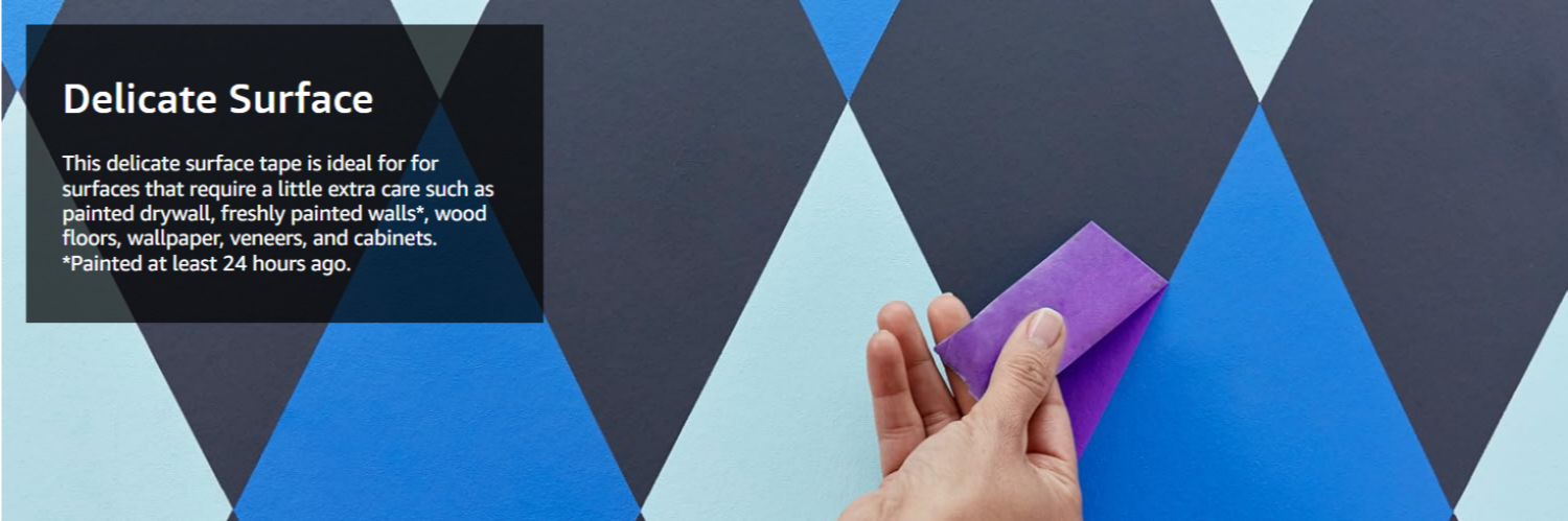ScotchBlue｜Premium Painter’s Tape For Durable Indoor & Outdoor Painter’s Tape