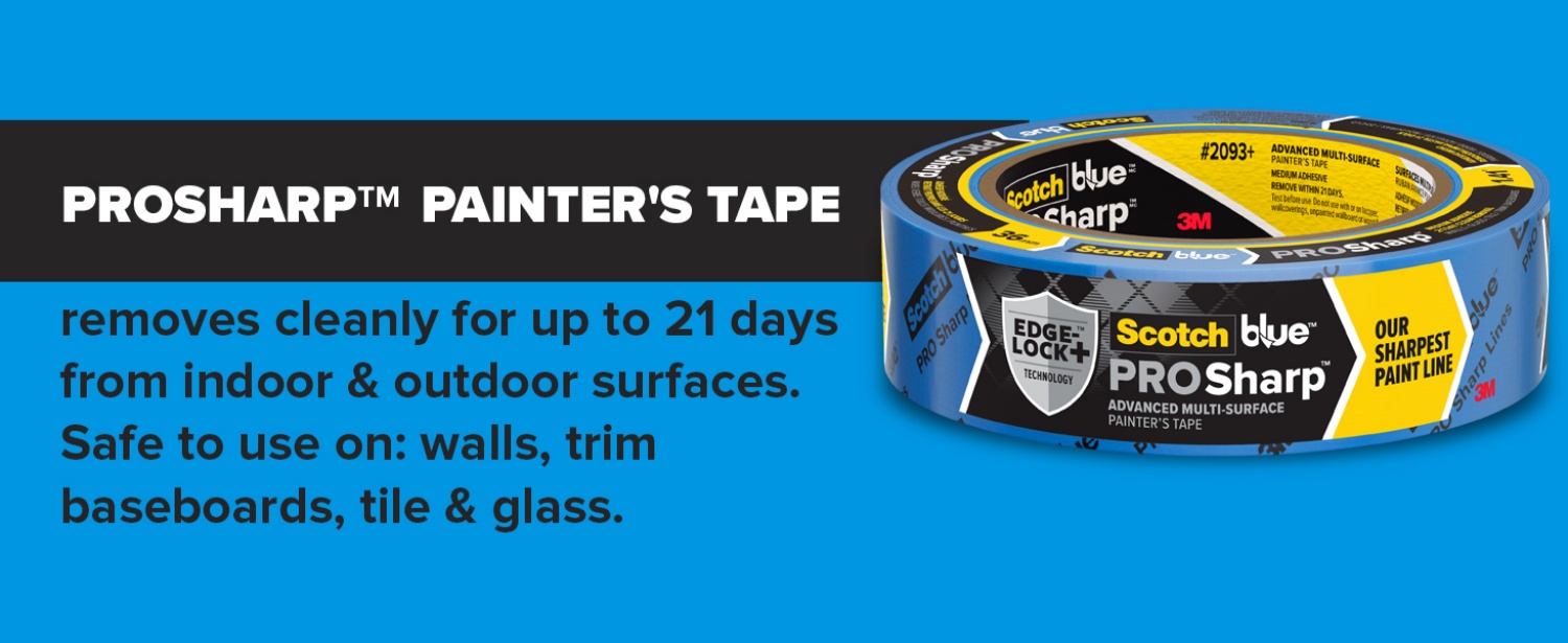 ScotchBlue｜Premium Painter’s Tape For Durable Indoor & Outdoor Painter’s Tape