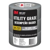 image:image3M Utility Duct Tape 3 Rolls 188 in x 50 yd Strong Adhesive Adheres to Multiple Surfaces HandTearable Silver Color Tape Sticks Instantly Perfect for Home amp Shop Use 19503PK1
